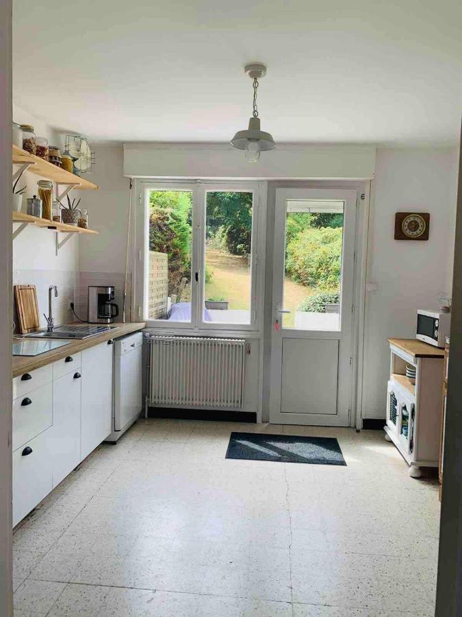 Entre Mer Et Falaises - Equihen - Maison Familiale Avec Jardin A 800 M De La Mer Luaran gambar