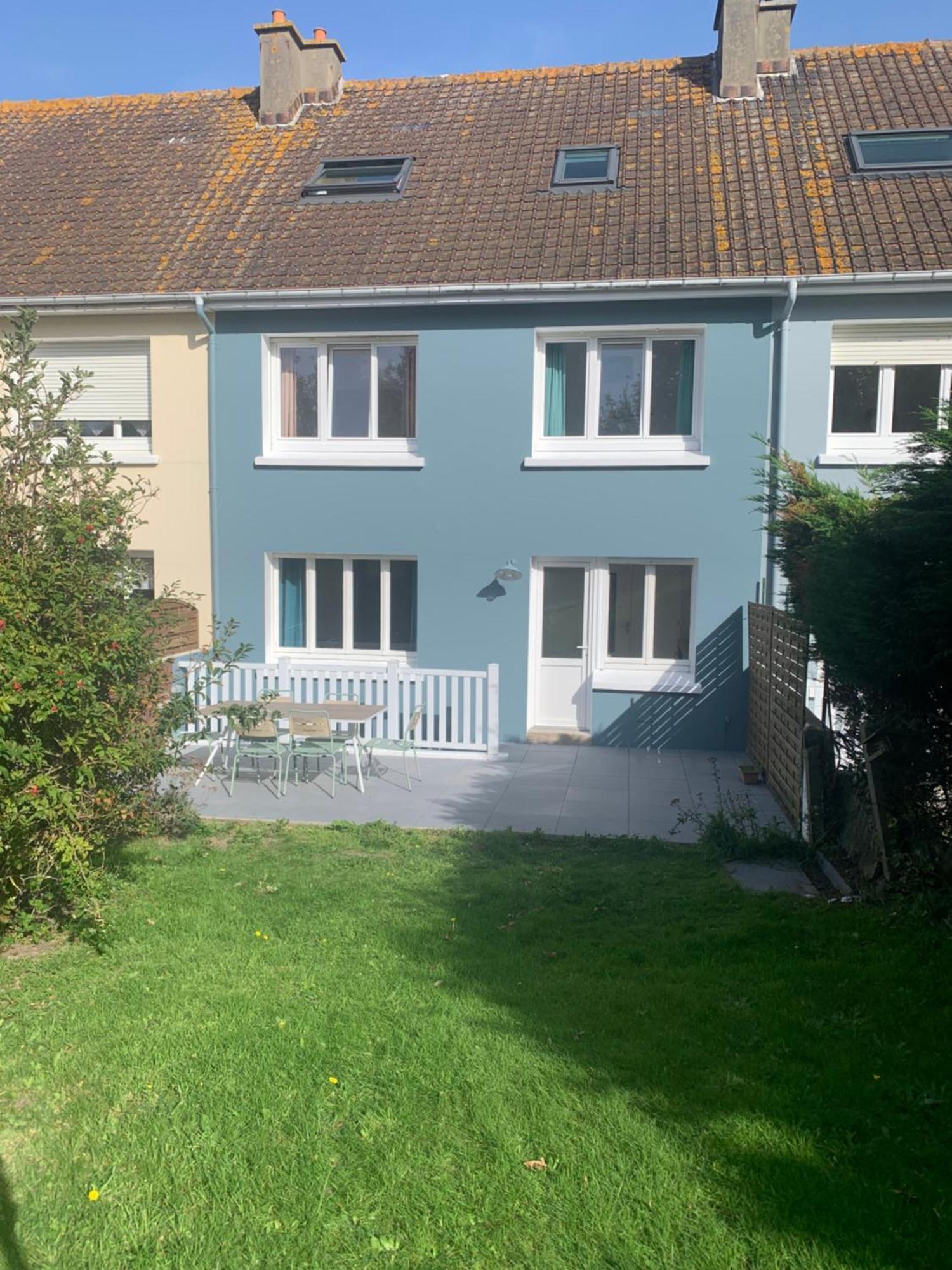 Entre Mer Et Falaises - Equihen - Maison Familiale Avec Jardin A 800 M De La Mer Luaran gambar